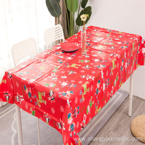 cheap modern table cloth christmas